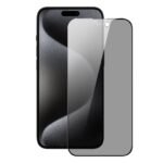 iPhone 15 Plus Privacy Black Tempered Glass Screen Protector