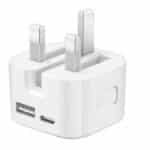 Wall Charger PD + QC USB-A + USB-C Port & Lightning To USB-C Cable