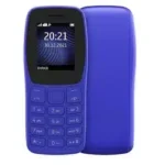 Nokia 105 (Blue) 1000mAh Big Battery Wireless FM Radio