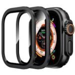 49mm Black Tempered Glass Screen Protector