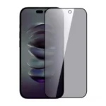 iPhone 13/13 Pro/14 Black Privacy Tempered Glass Screen Protector