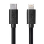 Braided PD Data Cable 2 Meter Black USB-C to 8 Pin