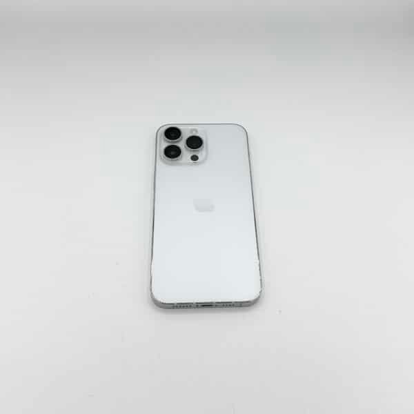 Apple iPhone 14 Pro Max, 128GB Silver: Refurbished Good