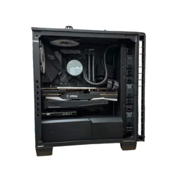 AMD Ryzen 5 3600 6-Core Processor, AMD Radeon RX 6800 16GB VRAM, 256GB SSD & 1TB HDD 16GB RAM Gaming PC Black Used Fair Condition