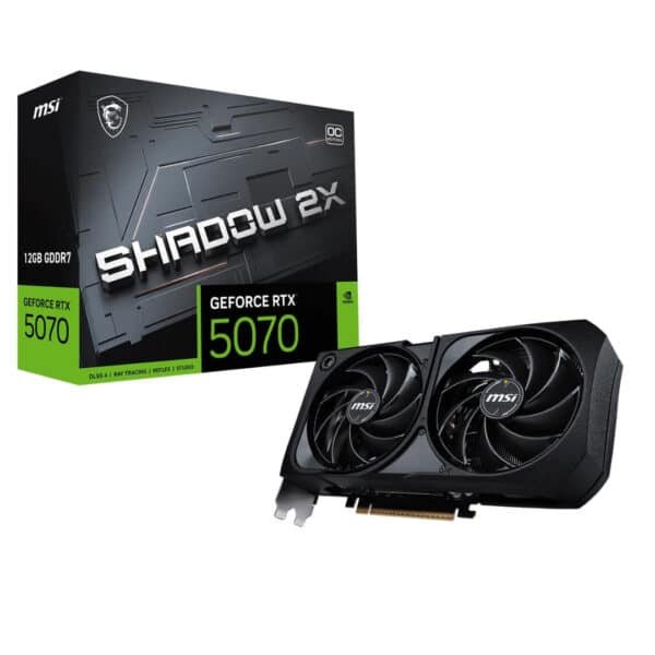 NVIDIA GeForce RTX 5070 12G SHADOW 2X OG Graphics Card 12GB GDDR7 DLSS 4 New Sealed