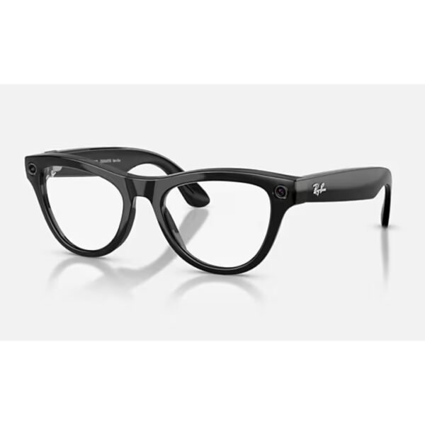 Ray-Ban Meta Skyler (Gen 2) Shiny Black Clear New Sealed