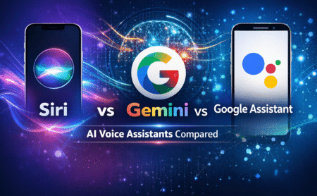 AI Voice Assistants Compared: Siri vs Gemini vs Google Assistant