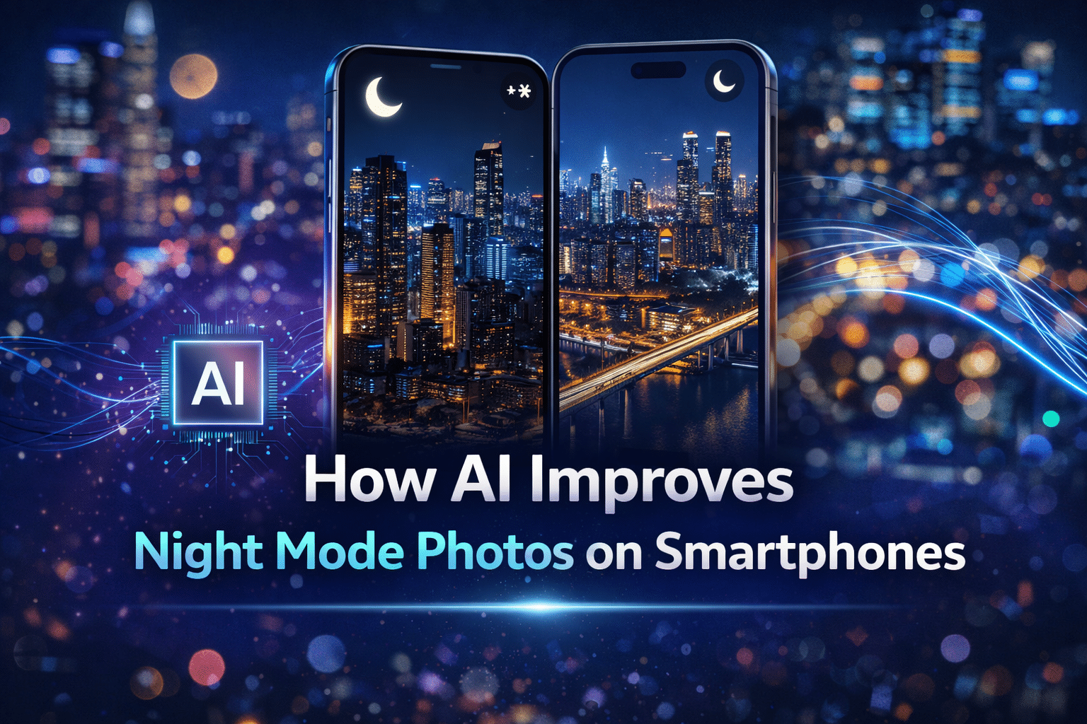 How AI Improves Night Mode Photos on Smartphones