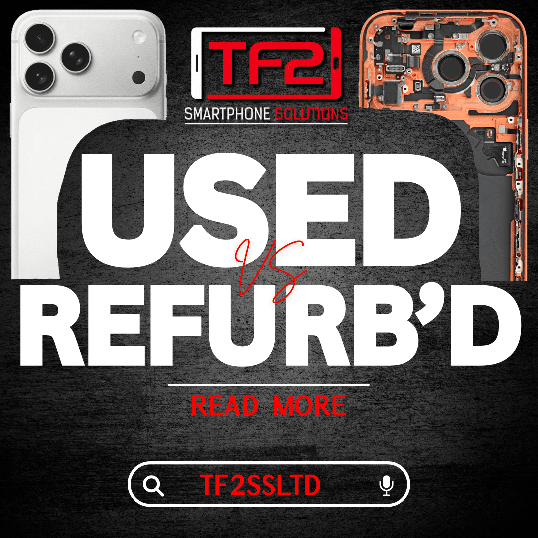 Apple, iPhone, Samsung, Galaxy. Used, Refurbished