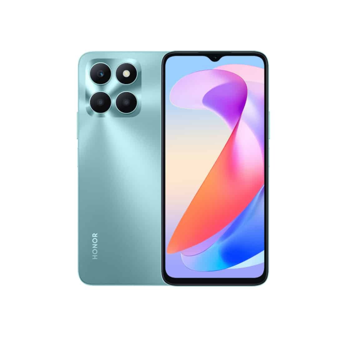 0.36840400 1761648295.jpg HONOR X6A 128GB / 4GB RAM Cyan Lake Refurbished Fair Condition - Image 1