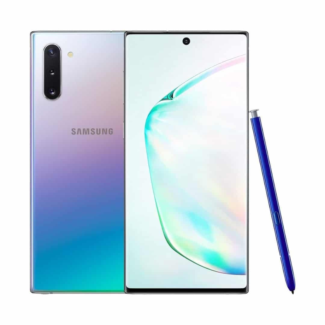 0.84228200 1765293957.jpg Samsung Galaxy Note 10+ 5G Aura Glow 256GB / 12GB RAM Refurbished Fair Condition - Image 1