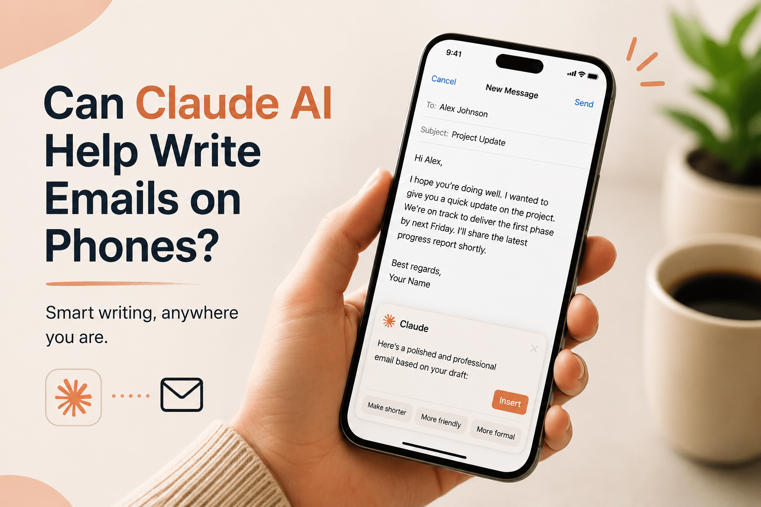 Can Claude AI Help Write Emails on Phones?