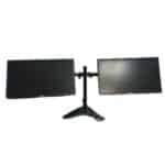 Samsung Dual Monitor Bundle S24E450 24" 1080p LED Monitor Black Used Fair Condition