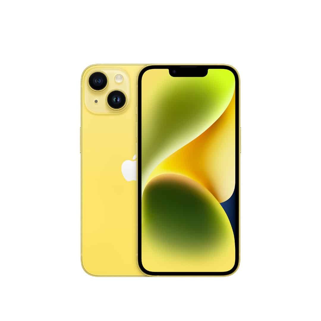 0.52862100 1781606003.jpg Apple iPhone 14 128GB Yellow Refurbished Fair Condition - Image 1