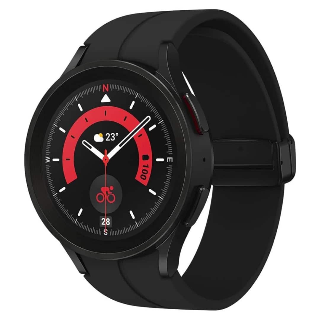 0.59144000 1781712102.jpg Samsung Galaxy Watch5 Pro 45mm Black Titanium LTE + GPS (2022) Used Good Condition - Image 1