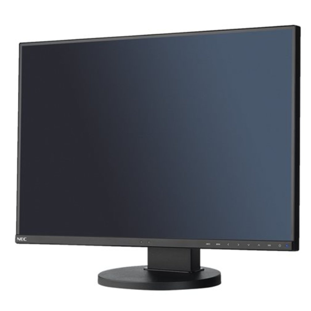 0.48385600 1783534557.jpg NEC MultiSync EA245WMi-2 24" 1920 x 1200 Black Monitor DVI HDMI DP Used Fair Condition - Image 1