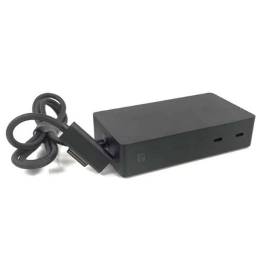 0.58094000 1783520439.jpg Microsoft Surface Dock 2 1917 199W Black Used Good Condition - Image 1