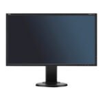 NEC MultiSync EA245WMi 24" LED Monitor DVI x1 HDMI x1 DP x1 1920 × 1200 Black Used Fair Condition