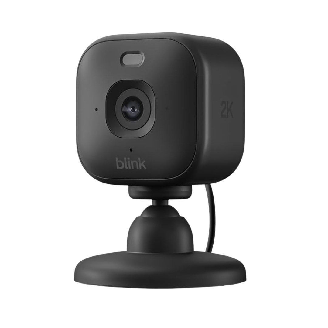 0.23560300 1785943802.jpg blink Mini 2K+ Wired In/Outdoor Camera Black New Sealed - Image 1