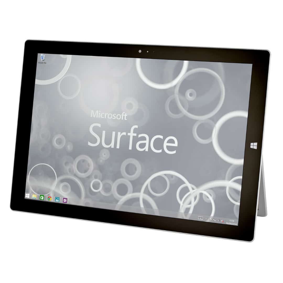 0.24943400 1788351189.jpg Microsoft Surface Pro 3 12" i5-4300U 128GB / 4GB RAM Silver (2014) Used Fair - Image 1