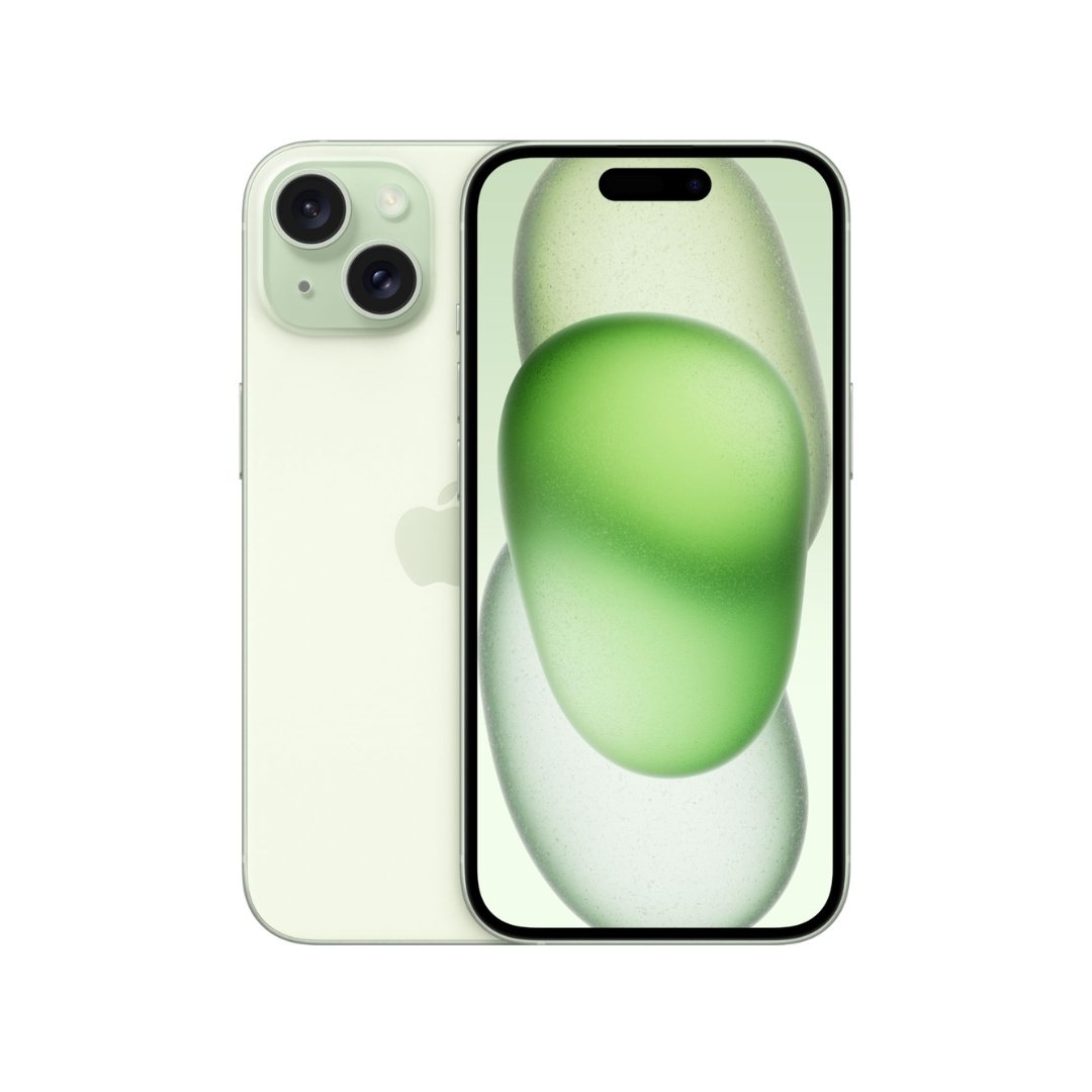 0.39845800 1759306796.jpg Apple iPhone 15 128GB Green Refurbished Good Condition - Image 1