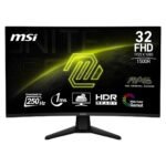 MSI MAG 32C6X 31.5" 1ms 250hz VA Panel 1920 x 1080p Black Brand New Unboxed