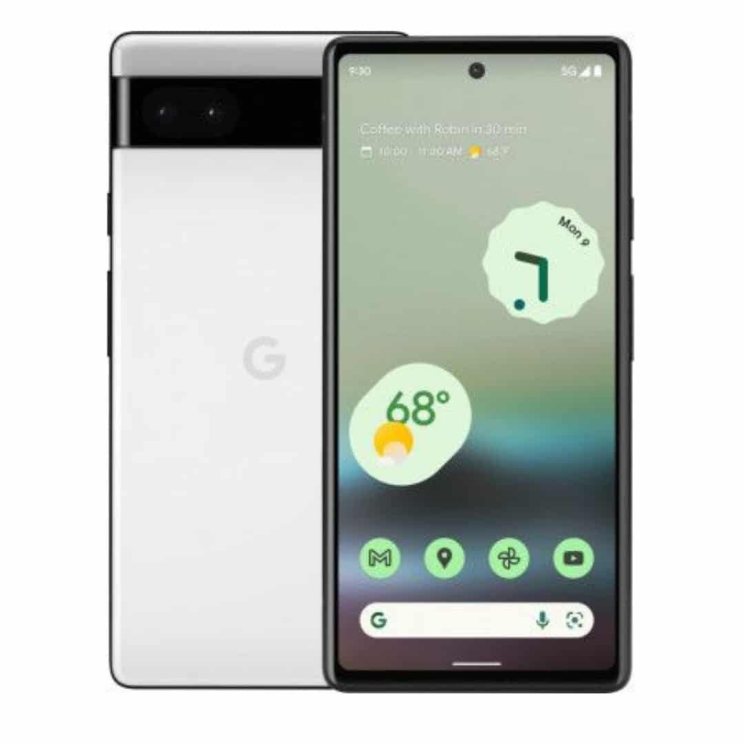 0.52505800 1789395827.jpg Google Pixel 6a 128GB Chalk Refurbished Good Condition - Image 1