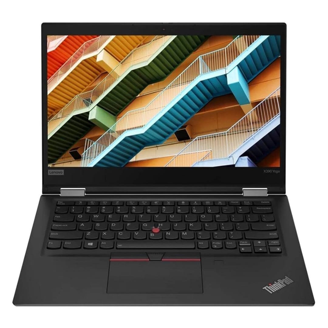 0.73919800 1788360322.jpg Lenovo Thinkpad X390 YOGA 13.3" 256GB / 8GB RAM i5-8265U (2019) Black Used Fair Condition - Image 1