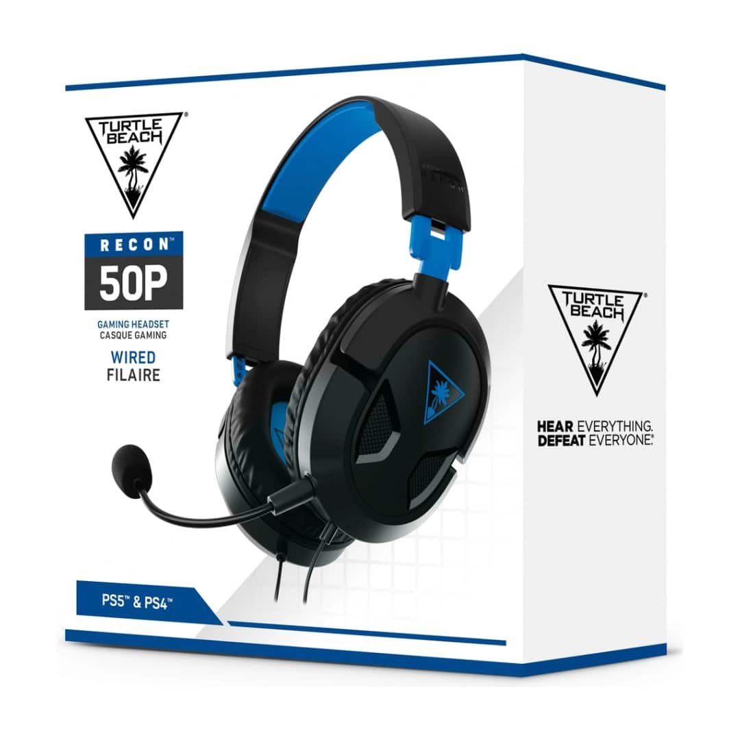 0.30887200 179138617887802133.jpg Turtle Beach RECON 50P PlayStation Black Gaming Headset New Sealed - Image 1