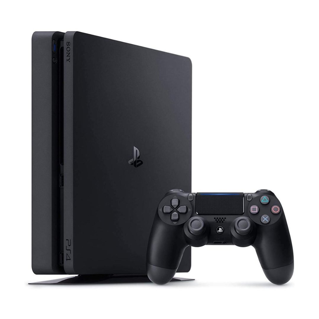 0.47990500 1788341781.jpg Sony PlayStation 4 Slim 500GB Black Used Fair - Image 1