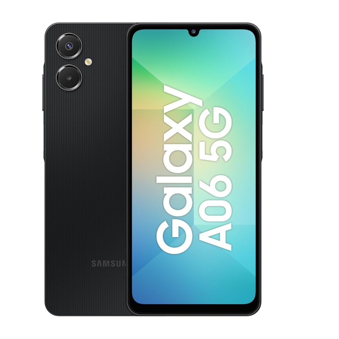 0.58102000 1793109799.jpg Samsung Galaxy A06 5G 128GB / 4GB RAM Black New Sealed - Image 1